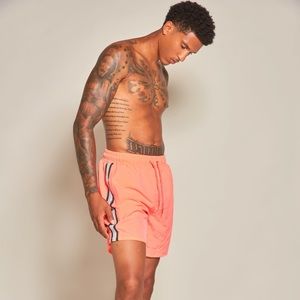 Lifestyle men’s shorts made out of nylon fabric